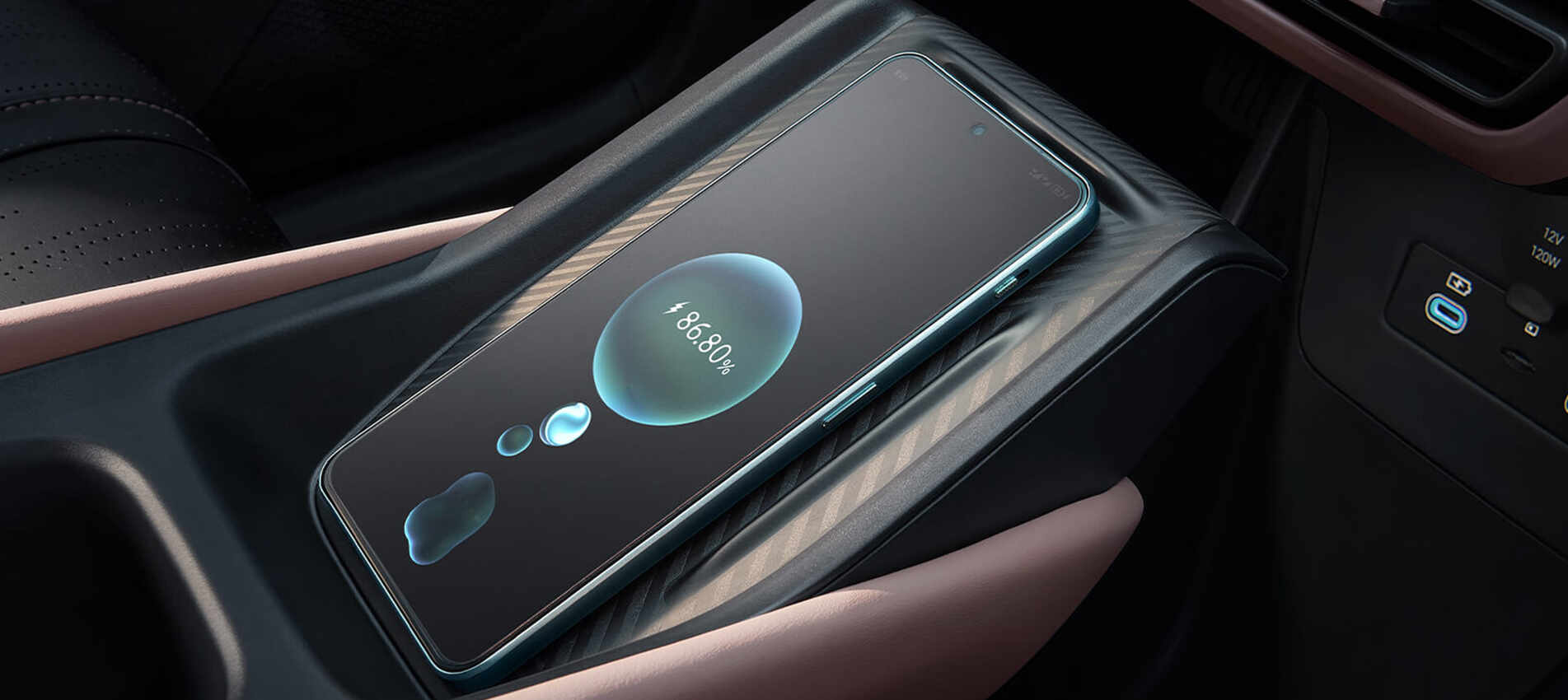 Mobile Phone Wireless + Dual Port Charging