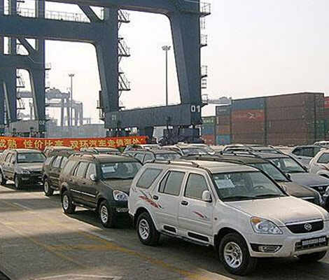 Vehicle Models Delivered To Jordan