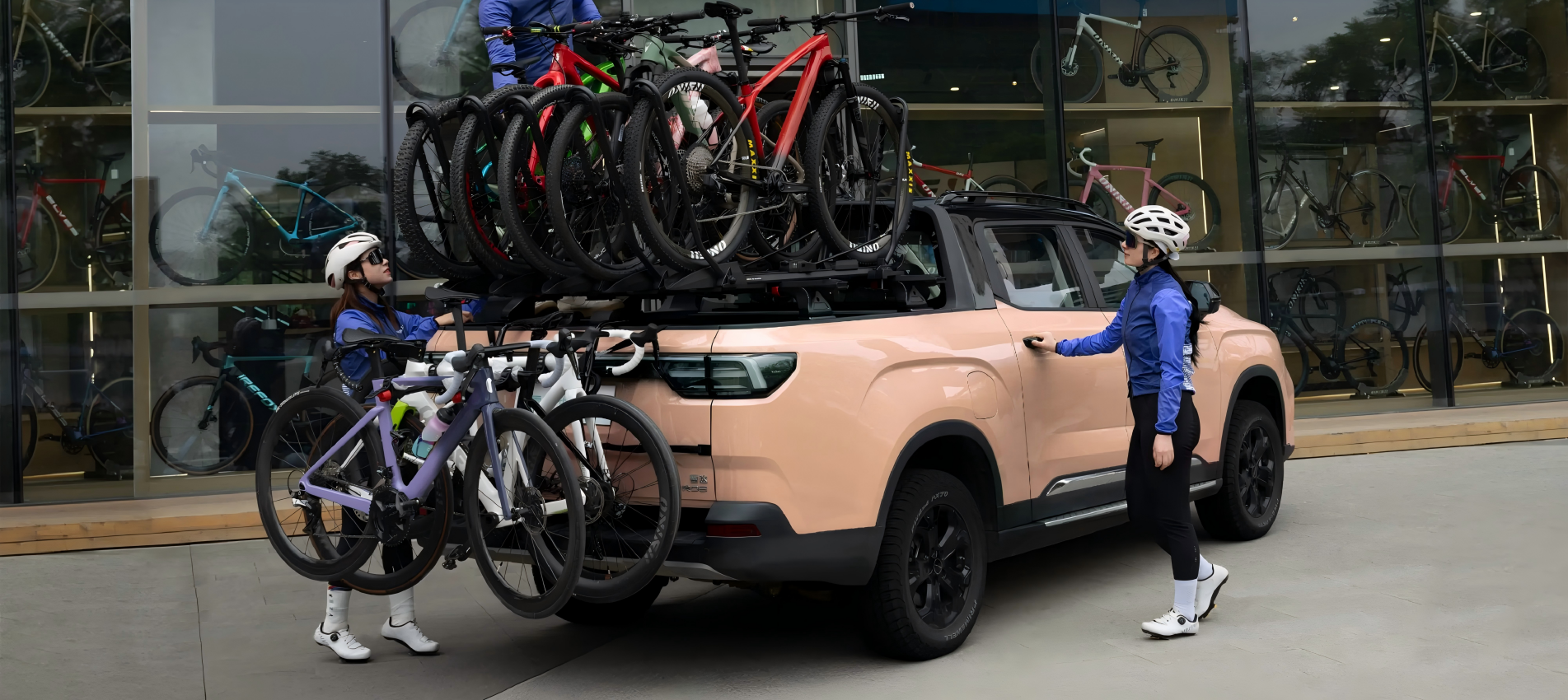 Rated load capacity up to 865 kg